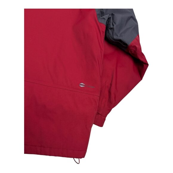 HELLY HANSEN Waterproof Snowboard Ski Red Y2K Winter Parka Jacket Mens XL - Picture 5 of 9